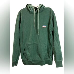 PALACE Basically A Hood Green Sweater size M (S) unisex